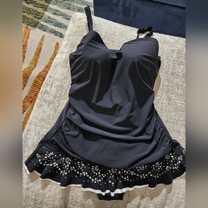 Size 12D (42D) one piece swimsuit